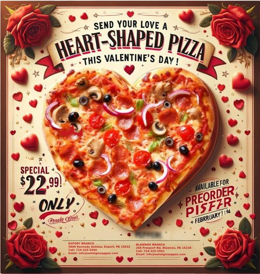 Valentines Day Pizza Offer